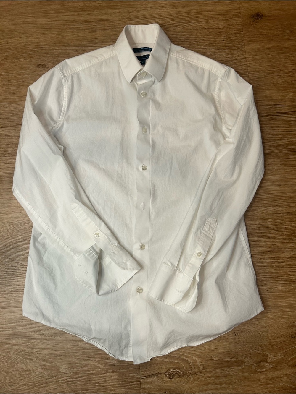 Murano White Men's Dress Shirt - Classic Button-Down